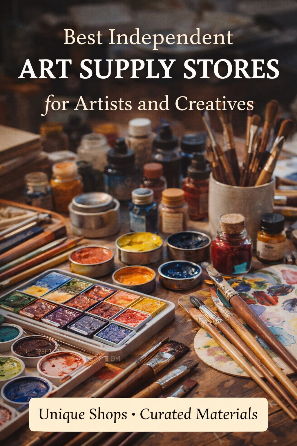 Best Independent Art Supply Stores for Artists