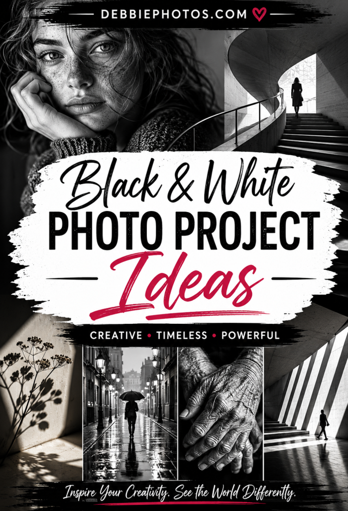 Black and White Photo Project Ideas