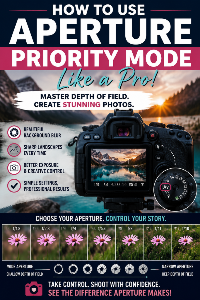 How to Use Aperture Priority Mode Like a Pro